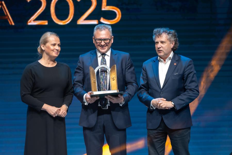 ceremonia wręczenia nagrody