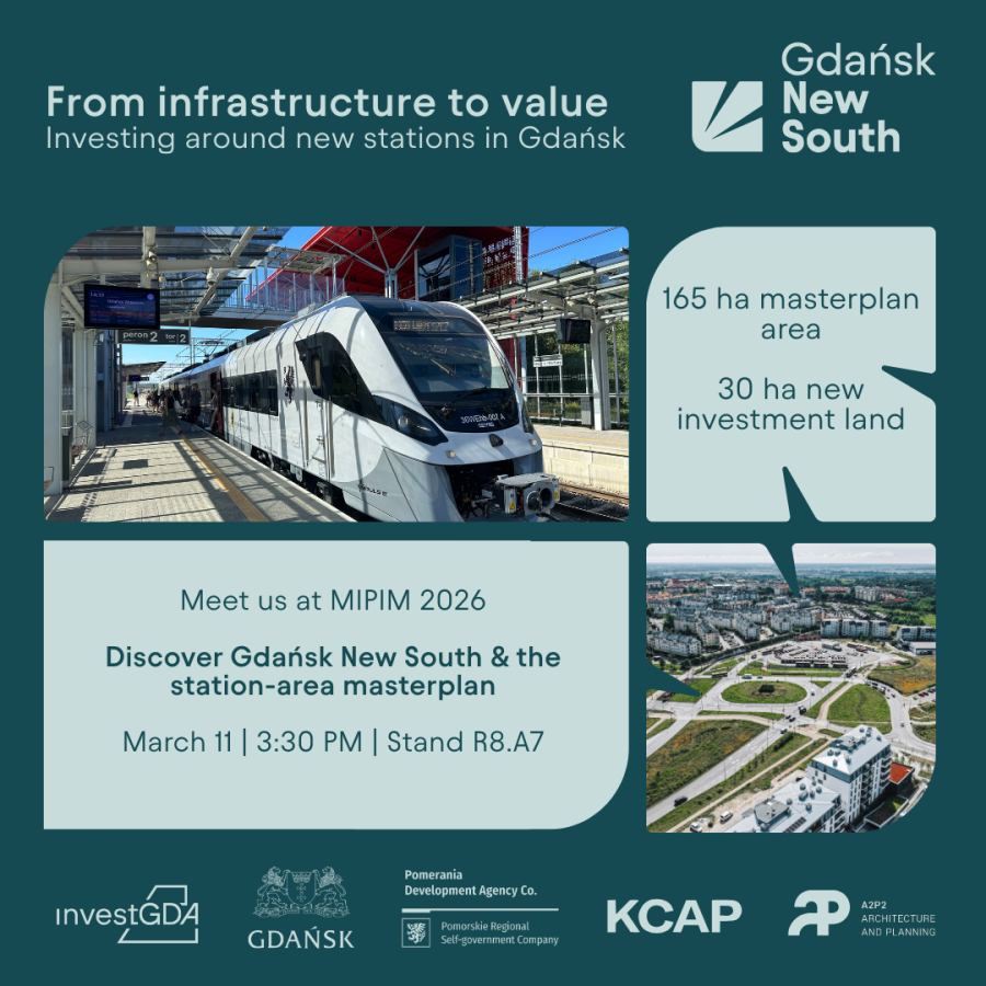 Spotkanie dla inwestorów dotyczące projektu Gdańsk Nowe Południe podczas targów MIPIM